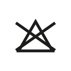 Icon Pflegehinweis Nicht bleichen