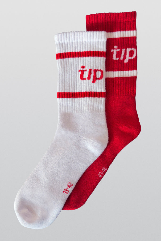 Tipico Socken weiß und rot