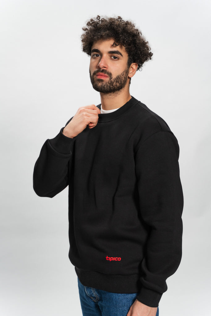 männliches Model mit Tipico Sweater Basketball 